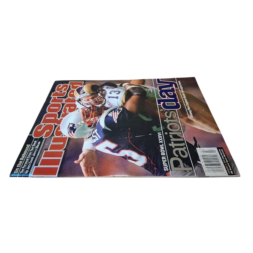 Vintage Feb 11 2002 New England Patriots Super Bowl Sports Illustrated Magazine - Picture 2 of 9